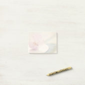 Zachte Roze Kersenbloesem Bloem Post-it® Notes (Op bureau)
