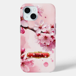 Zachte Roze Kersenbloesem iPhone / iPad hoesje