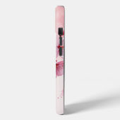 Zachte Roze Kersenbloesem iPhone / iPad hoesje (Achterkant / Links)