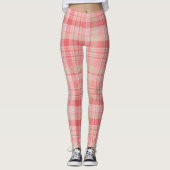 Zachte roze Leggings (Voorkant)