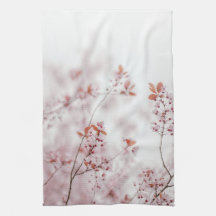 Zachte Roze Lente Bloesems, Minimaal Bloemmotief