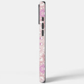 Zachte Roze Mandala met Hart- en Bloemblaadjesmoti Case-Mate iPhone Case (Achterkant / Links)