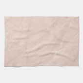 Zachte Roze Marmer Elegant Modern Design Theedoek (Horizontaal)