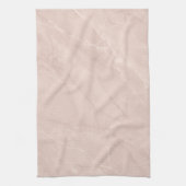 Zachte Roze Marmer Elegant Modern Design Theedoek (Verticaal)
