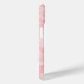 Zachte Roze Marmer Textuur iPhone Hoesje (Achterkant / Rechts)