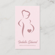 Zachte Roze Moederbegeleiding Doula Identiteit Ill