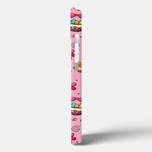 Zachte roze paashoes Case-Mate iPhone case (Achterkant / Links)