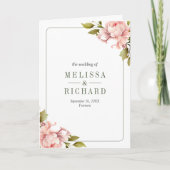 Zachte Roze Pioen Bloemen Metselwerk Pot QR Code T (Voorkant)