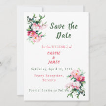 Zachte Roze Pioen & Eucalyptus Bloemen