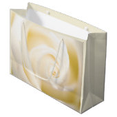 Zachte roze print cadeautas (Voorkant Gekanteld)