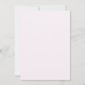 Zachte roze Quinceanera Spaans Kaart (Achterkant)