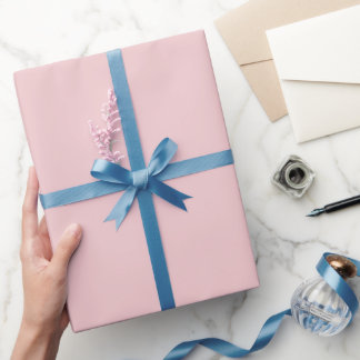 Zachte Roze Roze Effen Cadeaupapier