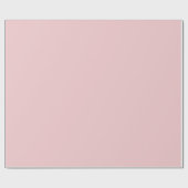 Zachte Roze Roze Effen Cadeaupapier (Vlak)