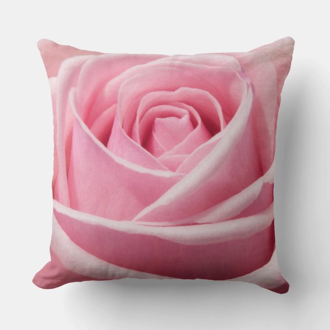 Zachte Roze Roze Kussen (Voorkant)