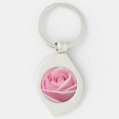 Zachte Roze Roze Sleutelhanger (Voorkant)