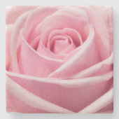 Zachte Roze Roze Stenen Onderzetter (Voorkant)