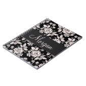 Zachte Roze Rozen Notitieboek (Linkerzijde)