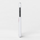 Zachte Roze Schedel met Strik en Kruisbeenderen De Case-Mate iPhone Case (Achterkant/links)