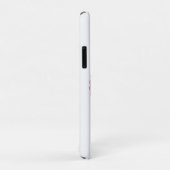 Zachte Roze Schedel met Strik en Kruisbeenderen De Case-Mate iPhone Case (Achterkant/rechts)