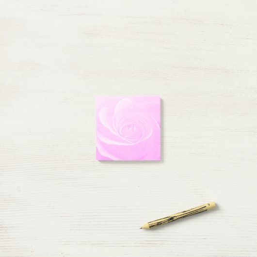 Zachte Roze Schoonheid Post-it® Notes (Op bureau)