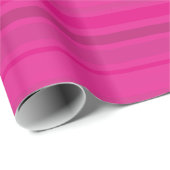Zachte Roze Strepen Cadeaupapier (Rol Hoek)