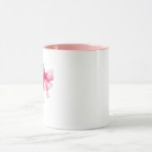 Zachte Roze Strik – Schattig Coquette Mok (Midden)