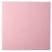 Zachte roze tegel tegeltje (Voorkant)