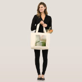 Zachte Roze Tote Tas (Voorkant (model))