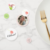 Zachte Roze Tulpen Bruid Confetti (Groep)