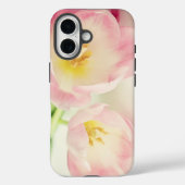 Zachte roze tulpen Case-Mate iPhone case (Achterkant)