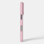 Zachte Roze Verticale Streeppatroon Minimaal Case-Mate iPhone Case (Achterkant / Rechts)