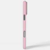 Zachte Roze Verticale Streeppatroon Minimaal Case-Mate iPhone Case (Achterkant / Rechts)