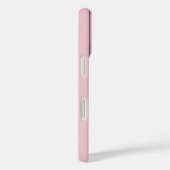 Zachte Roze Verticale Streeppatroon Minimal Chic B Case-Mate iPhone Case (Achterkant / Rechts)