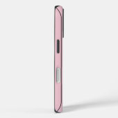 Zachte Roze Verticale Streeppatroon Minimalistisch Case-Mate iPhone Case (Achterkant / Rechts)