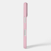 Zachte Roze Verticale Streeppatroon Minimalistisch Case-Mate iPhone Case (Achterkant / Rechts)