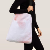 Zachte roze Waterverf Crossbody Tas (Dichtbij)