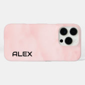Zachte roze wolken - Dromerige lucht textuur Case-Mate iPhone Case (Achterkant (horizontaal))
