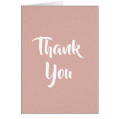 Zachte Roze Zand Hartelijk dank (Voorkant)