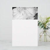 Zachte Rozen Briefpapier (Staand voorkant)