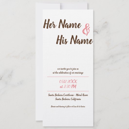 Zachte Rozen Kaart (Achterkant)