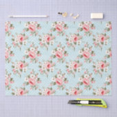 Zachte rozen shabby chic tissuepapier (Craft)