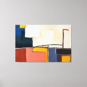 Zachte Rustiek: Pastelherinneringen Canvas Afdruk (Voorkant)