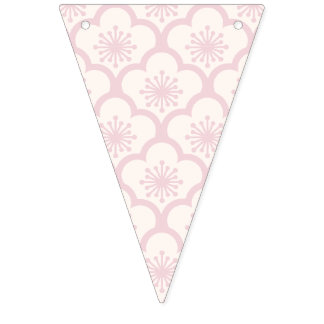 Zachte Sakura Blush Roze - Neutraal Vlaggetjes