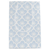 Zachte Sakura Neutraal - Poederblauw Medium Cadeauzakje (Voorkant)