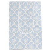 Zachte Sakura Neutraal - Poederblauw Medium Cadeauzakje (Achterkant)