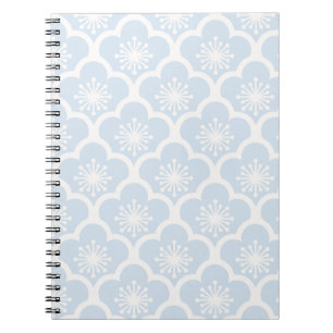 Zachte Sakura Neutraal - Poederblauw Notitieboek