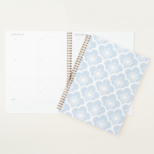 Zachte Sakura Neutraal - Poederblauw Planner (Display)