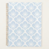 Zachte Sakura Neutraal - Poederblauw Planner (Voorkant)