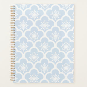 Zachte Sakura Neutraal - Poederblauw Planner