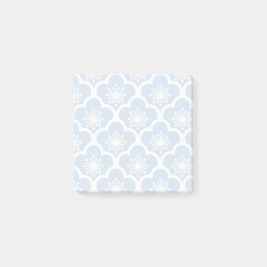 Zachte Sakura Neutraal - Poederblauw Post-it® Notes (Voorkant)